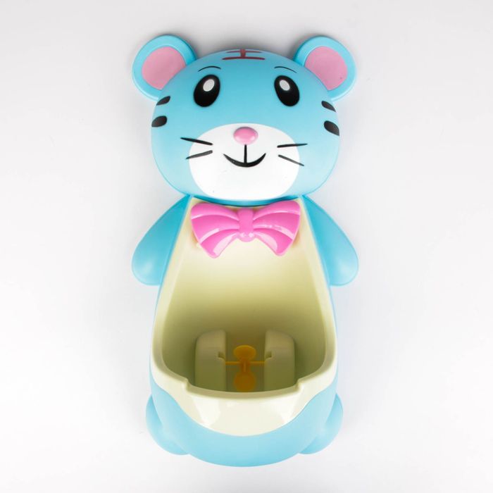 Детский горшок-писсуар на присосках «Тигрёнок», цвета МИКС