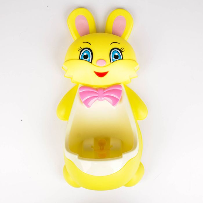 Детский горшок-писсуар на присосках «Зайчик», цвета МИКС