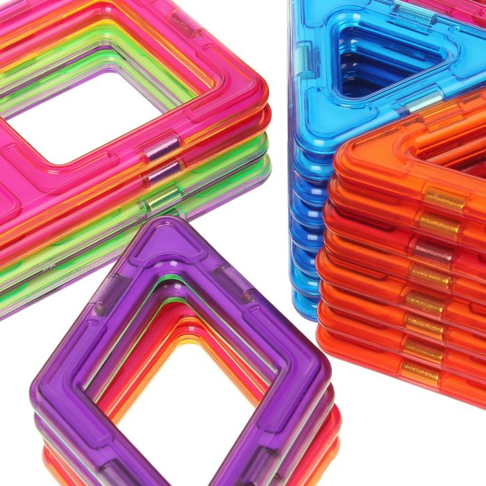 Магнитный 3D конструктор «Галактика», 200 деталей