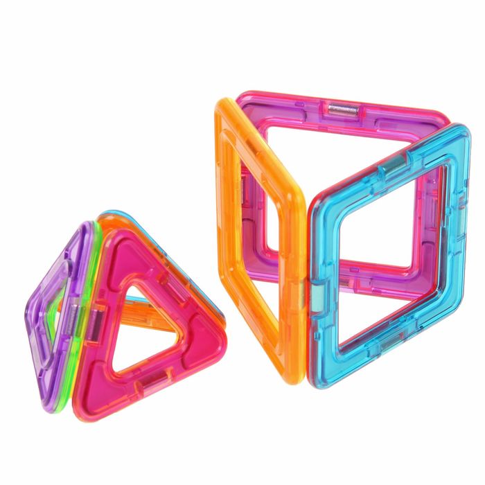 Магнитный 3D конструктор «Авто», 34 детали