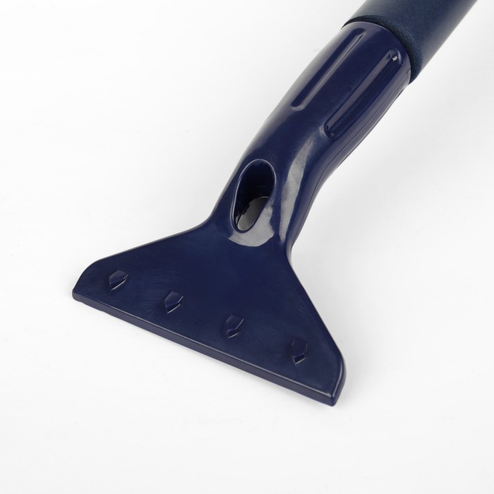 Щетка-сметка со скребком и мягкой ручкой, поворотная, с водосгоном, са-83