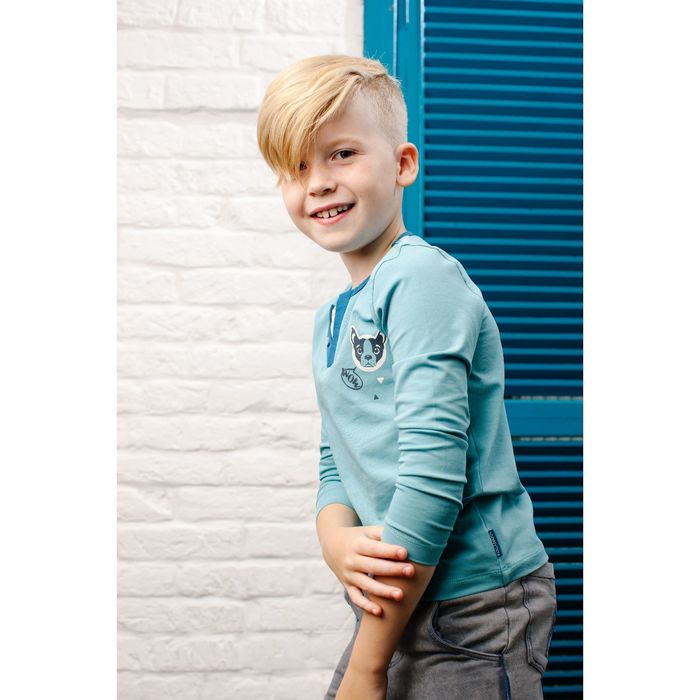 Джемпер для мальчика, рост 98 см, цвет светло-голубой 152-316-06