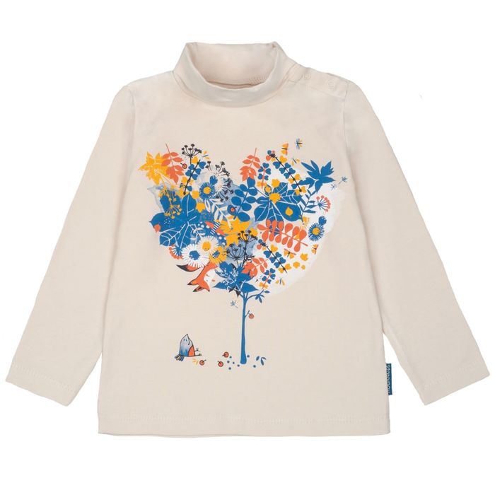 Водолазка для девочки, рост 116 см, цвет серый 151-318-02