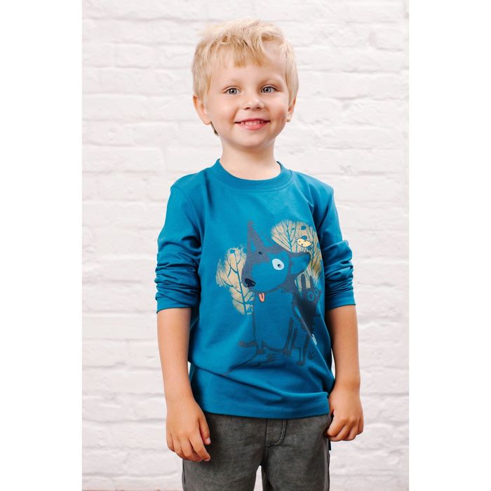 Джемпер для мальчика, рост 122 см, цвет синий 152-315-08