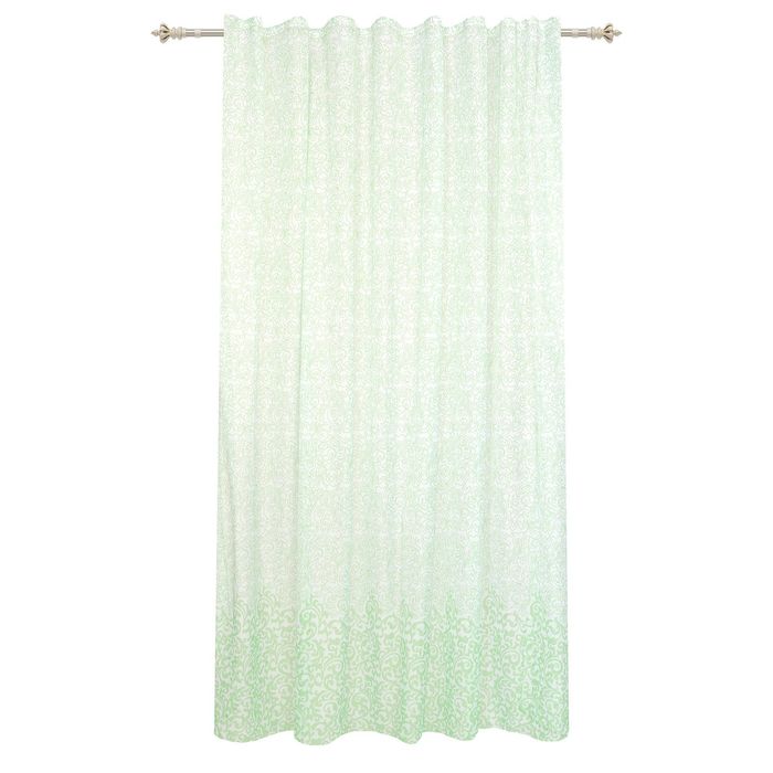 Штора "Классика" 300х260 см, шт.лента,зеленый, 53 гр/м2, п/э 100%