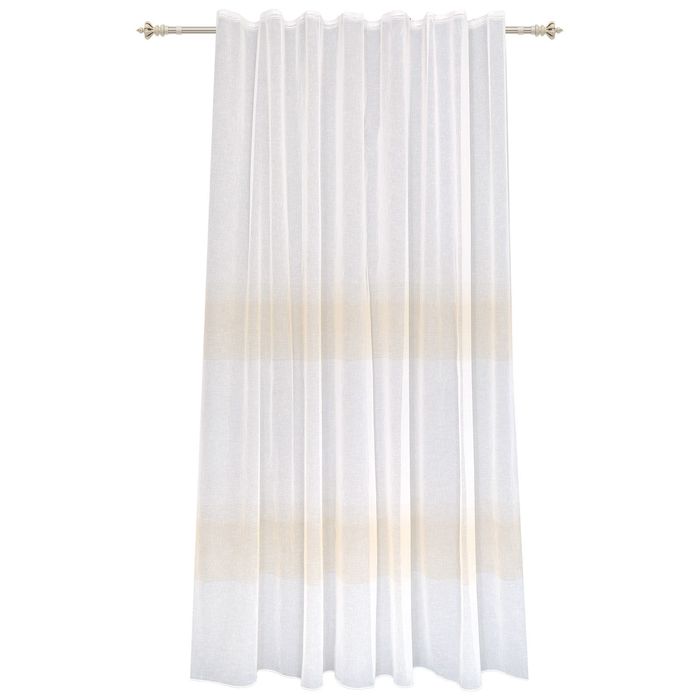 Штора "Натюр" 300х260 см, шт.лента, сетка,бежевый, 76 гр/м2, п/э 100%