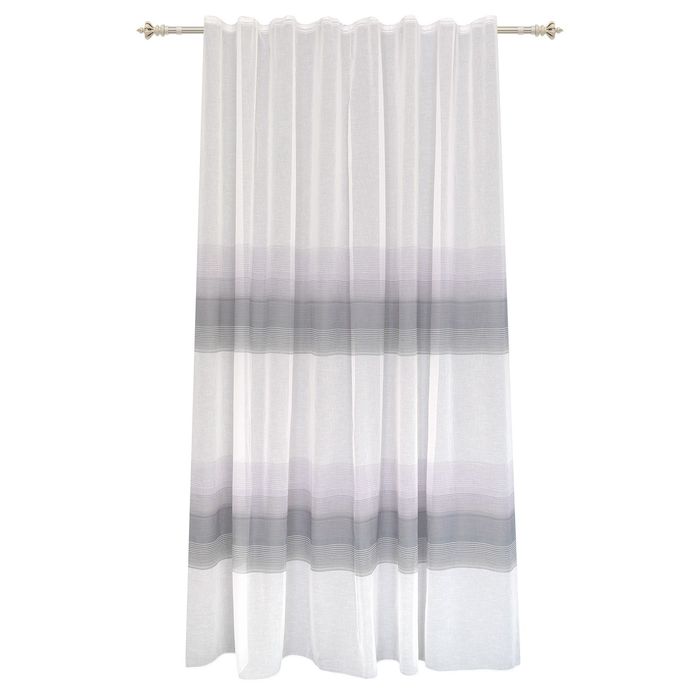 Штора "Натюр" 300х260 см, шт.лента, сетка,серый, 76 гр/м2, п/э 100%