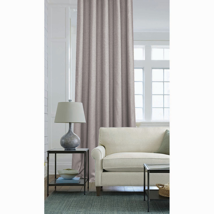 Штора Креп 200х260 см, шт.лента, серый, 198 гр/м2, п/э 100%