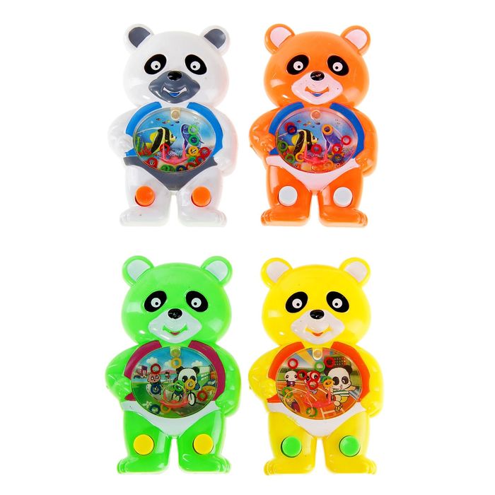 Водная игра "Медвежонок" цвета МИКС