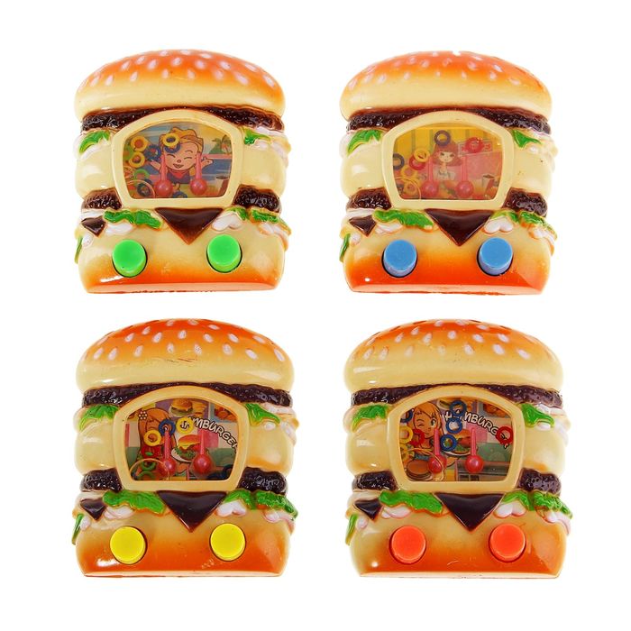 Водная игра "Гамбургер" цвета МИКС