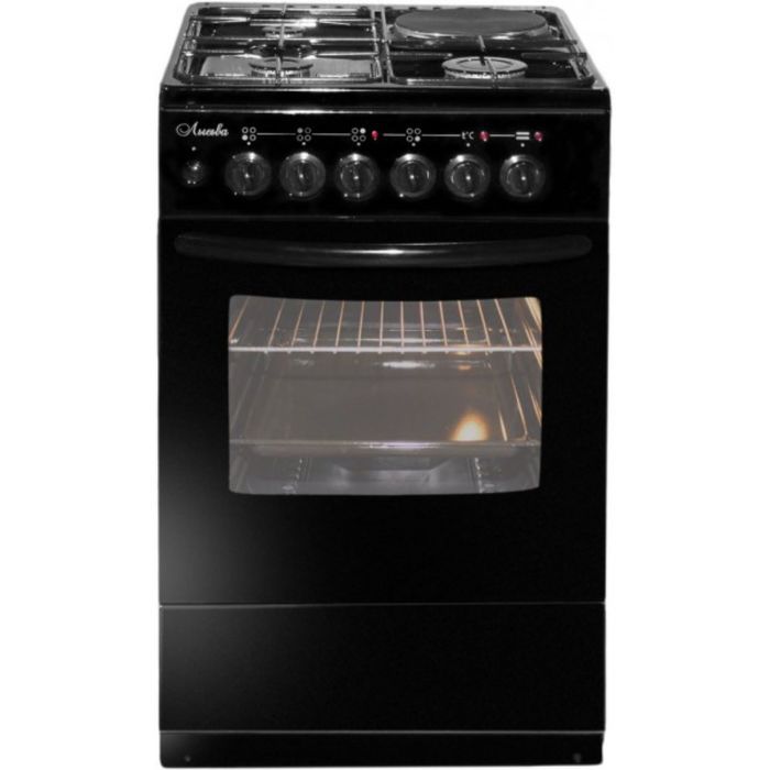 Плита газовая "Лысьва" ЭГ 1/3г01 М2С-2у, без крышки, черная