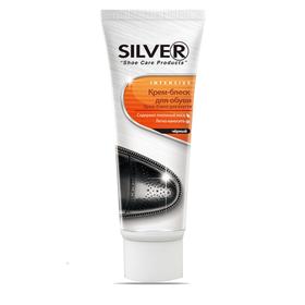 

SILVER/СИЛЬВЕР Крем-блеск для обуви, тюбик 50 мл Черный (48) NEW