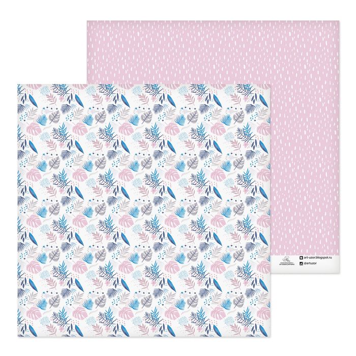 Бумага для скрапбукинга "Джунгли", 30.5х30.5 см