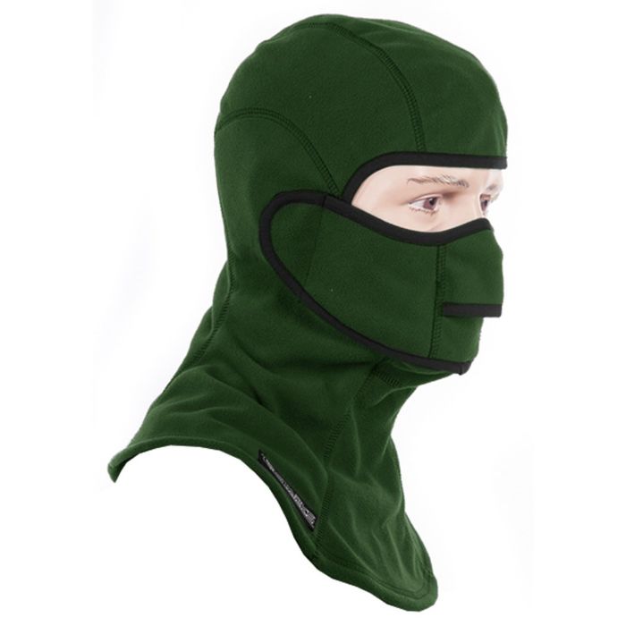 Подшлемник BALACLAVA FLEECE COLLAR Open Зеленый L-XL
