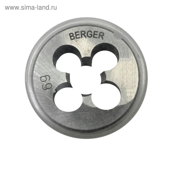 Плашка метрическая BERGER М3х05 мм 133₽