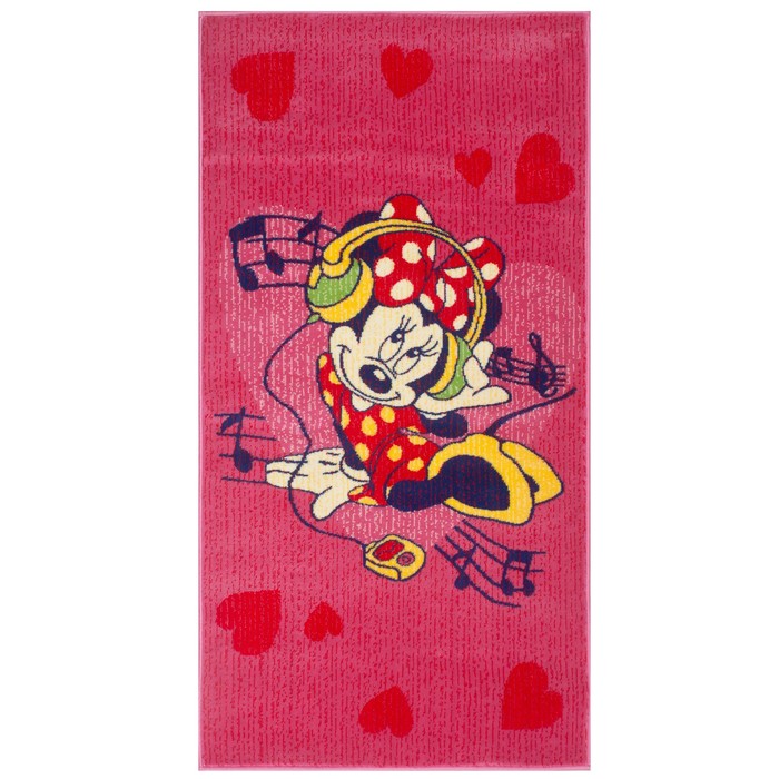 Ковёр детский Delta, размер 140х200 см, цвет розовый