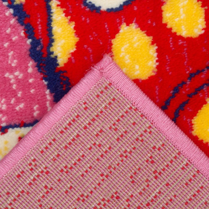 Ковёр детский Delta, размер 140х200 см, цвет розовый