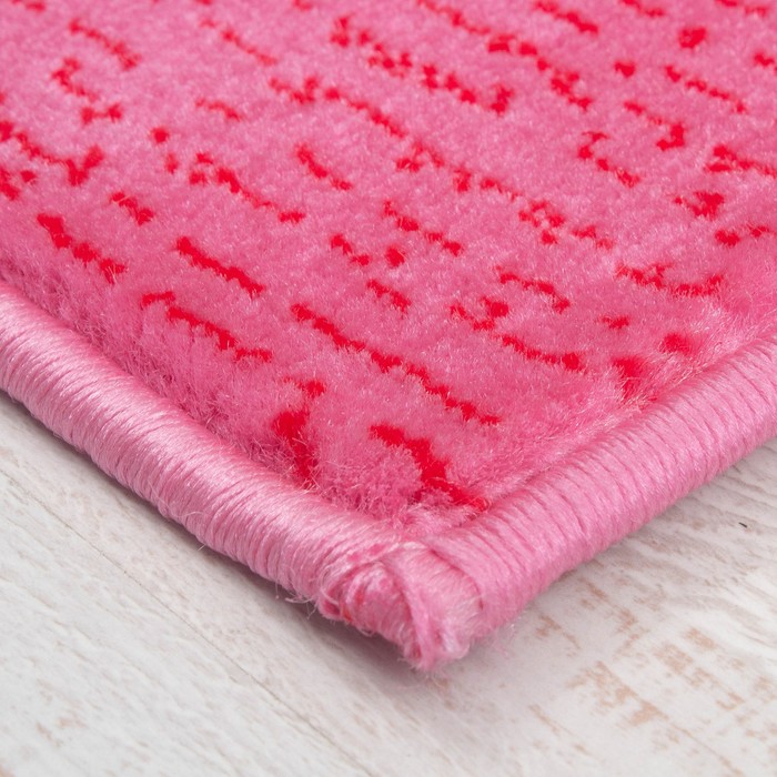 Ковёр детский Delta, размер 140х200 см, цвет розовый