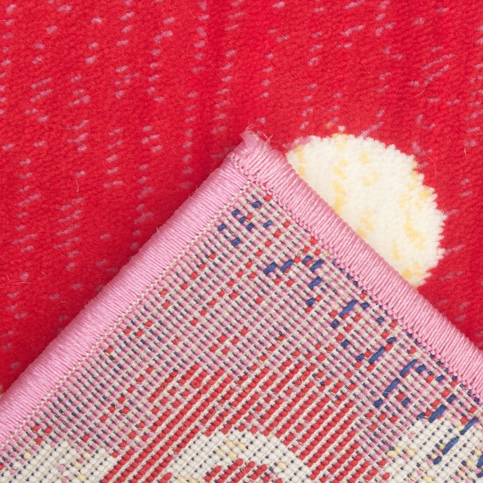 Ковёр детский Delta, размер 80х150 см, цвет розовый