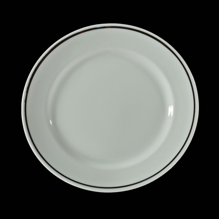 Тарелка мелкая 17 см "Идиллия. Бронзовый"