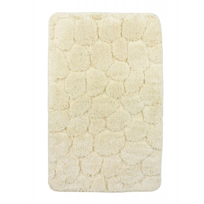 Коврик для ванной 50х80 см "Милена", цвет бежевый