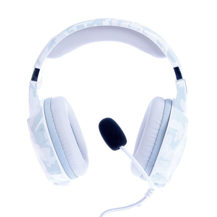 Игровая стереогарнитура Trust GXT 322W, белый камуфляж