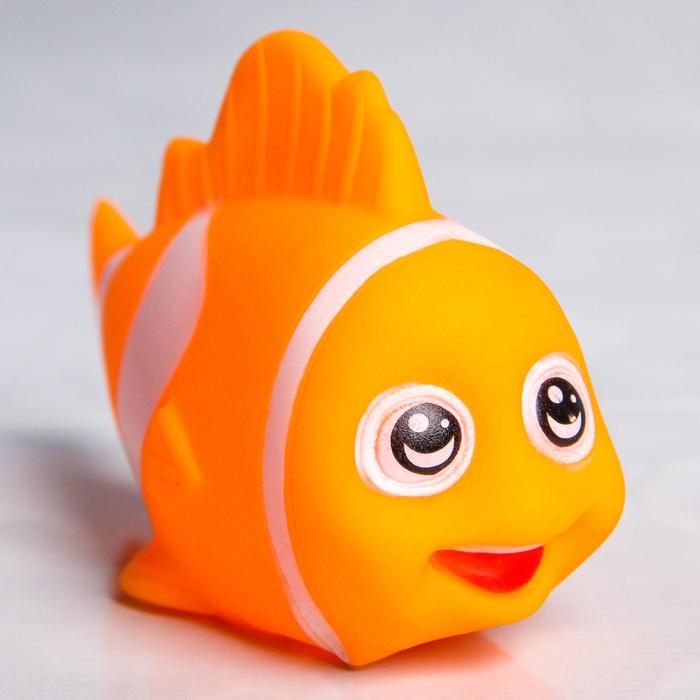 Набор игрушек для ванны «Морской мир», 5 шт., цвета МИКС