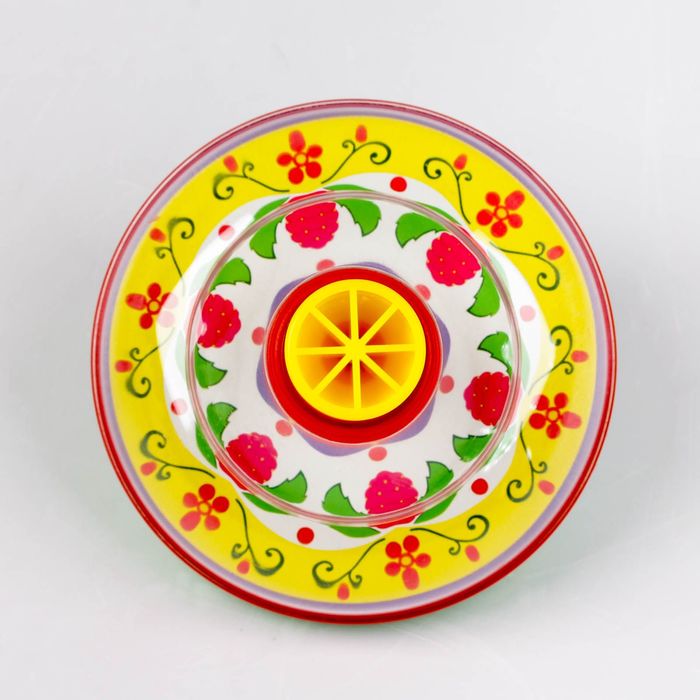 Юла малая прозрачная, диаметр - 12 см