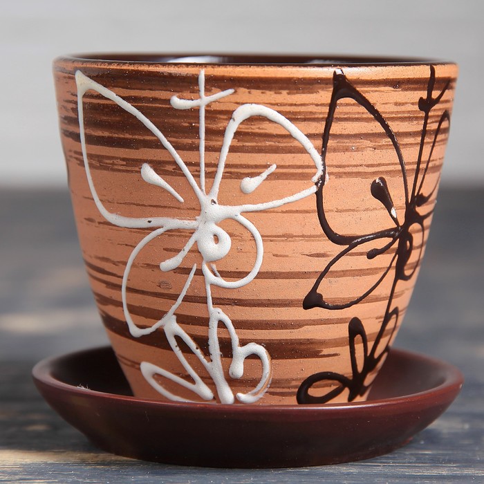 Кашпо "Витраж" 0,4 л