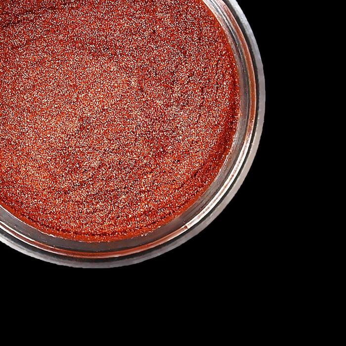 Втирка "Зеркальный блеск" для декора ногтей, 3гр, 3гр, цвет медный