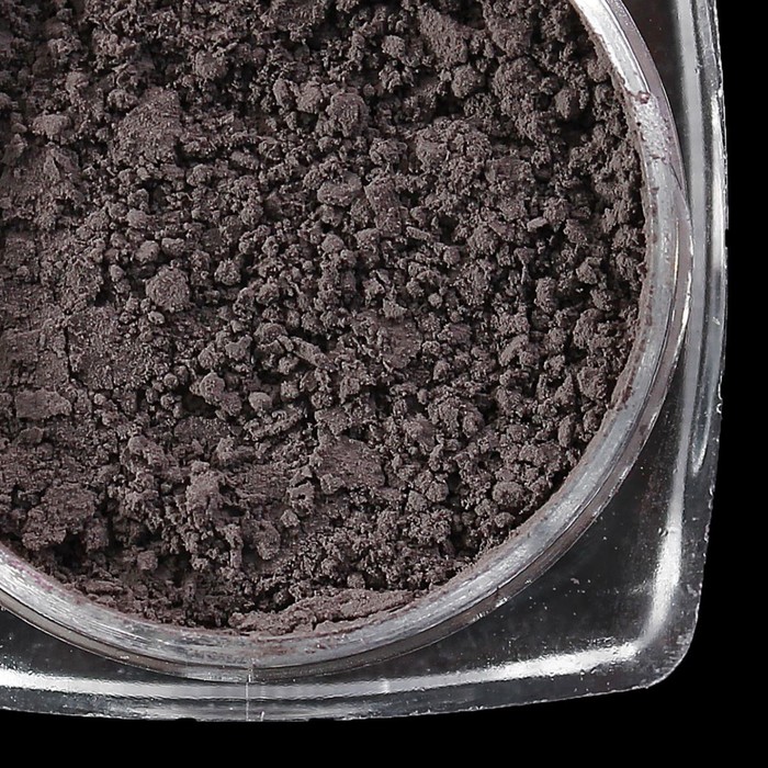 Термопудра для декора ногтей, 1гр, цвет коричневый