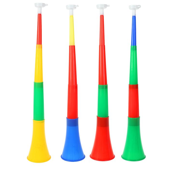 Гудок "Болельщик", 76 см, цвета МИКС