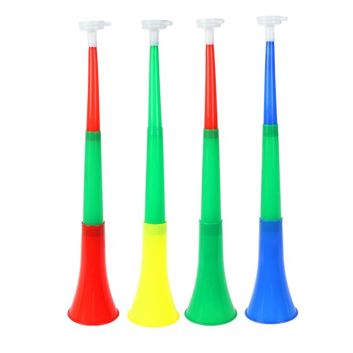 Гудок "Болельщик" 58 см, цвета МИКС