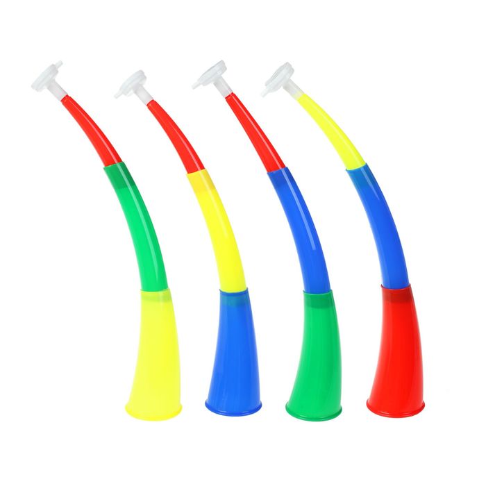 Гудок "Болельщик" 58 см, цвета МИКС