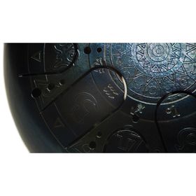 

Глюкофон Kosmosky 22см, гравировка «Гороскоп», полукруглые лепестки