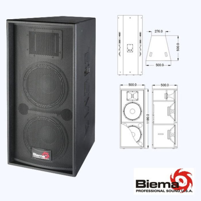 Пассивная акустическая система Biema FP215AIII  600Вт