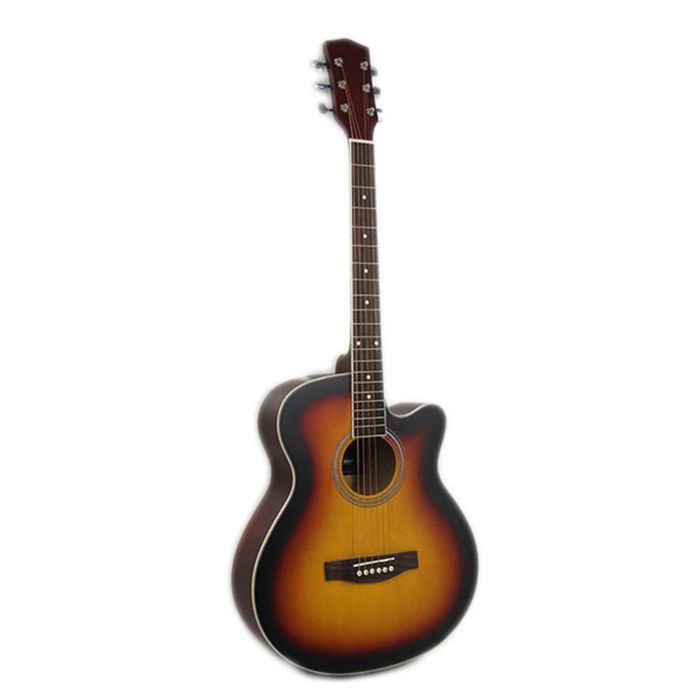 Акустическая гитара Foix FFG-1040SB санберст, с вырезом, Foix