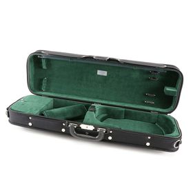 

Футляр для скрипки Jakob Winter JW-3023-N-011 размером 4/4, деревянный, черный/зеленый
