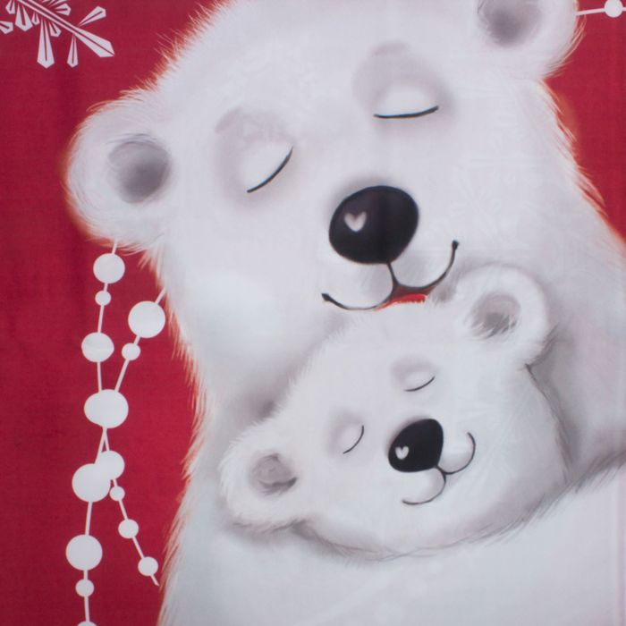 Комплект штор "Этель" Медвежата 145*260 см-2 шт, 100% п/э, 140 г/м2