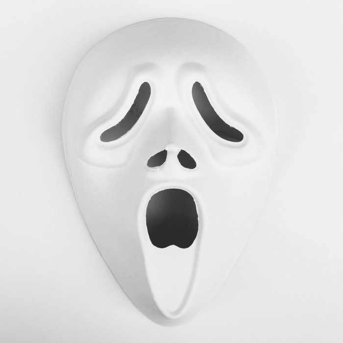 Основа для творчества и декорирования - маска на резинке "Крик"