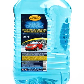 

Незамерзающий очиститель стёкол Astrohim Blue Crystal, до -25°С, 3 л, АС - 706