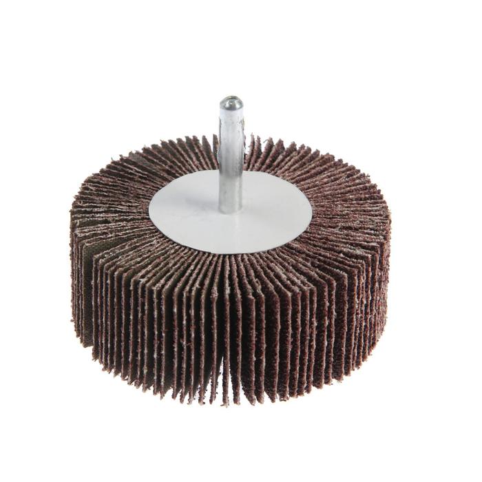 Круг лепестковый радиальный TUNDRA, 80 х 30 х 6 мм, P60