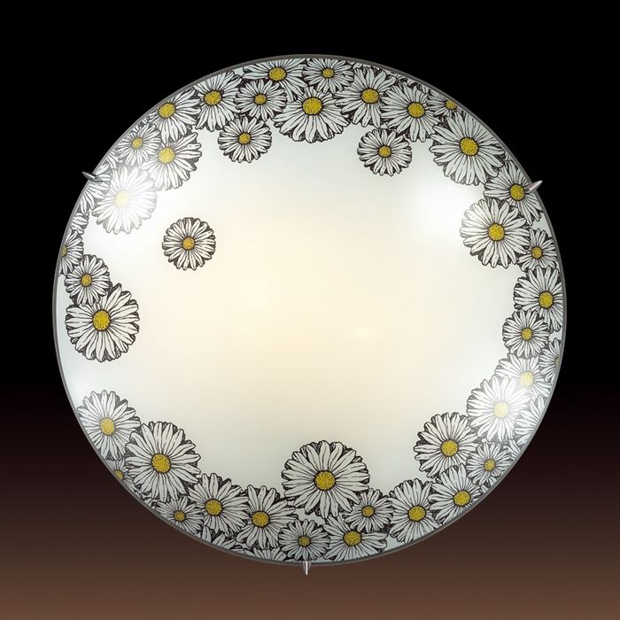 Светильник MILLE 3x60W E27 белый, черный, желтый 40x40x10см