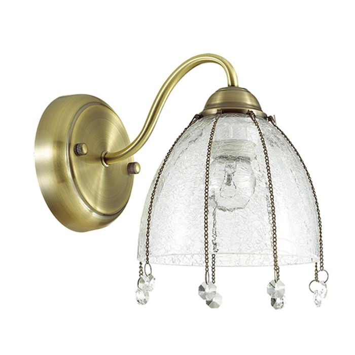 Бра ARLETTA 1x40W E14 бронза 23x14x21см