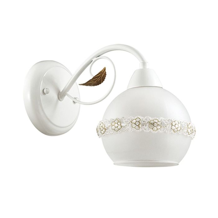 Бра MARKELLA 1x40W E14 белый, золото 26x13,5x18,5см