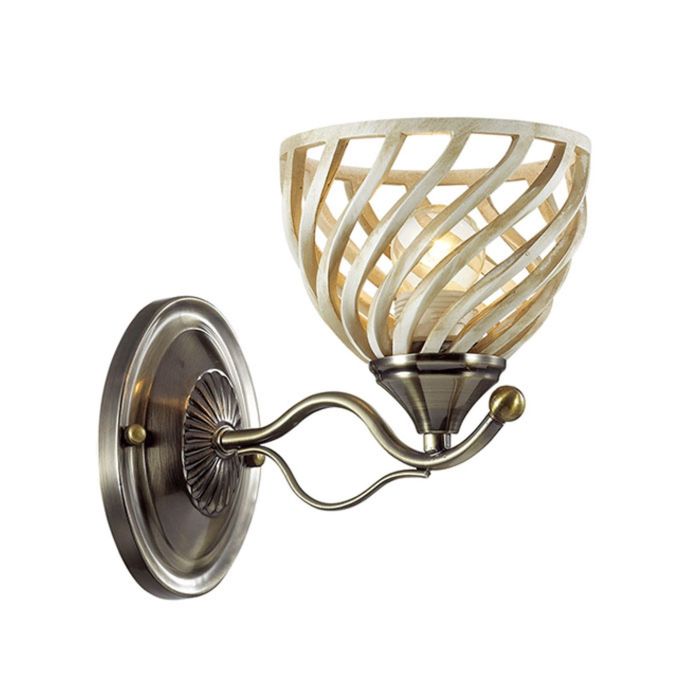 Бра ARETTA 1x60W E27 бронзовый 15x22x22,2см