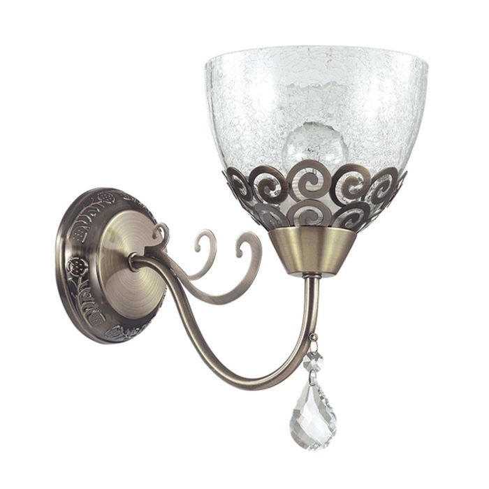 Бра AVRILLA 1x60W E27 бронзовый 12x15x25см