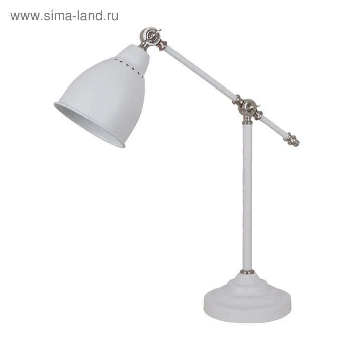 фото Настольная лампа cruz 1x60w e27 белый, никель odeon light