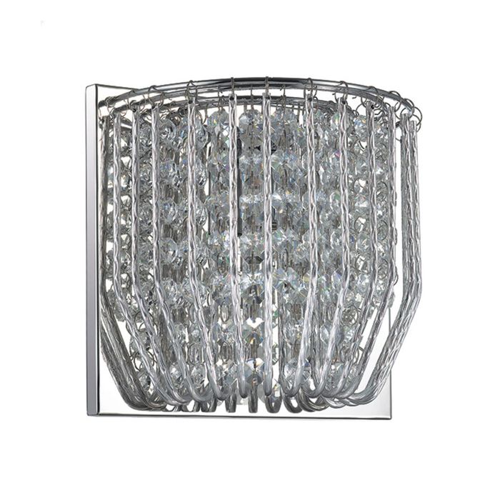 Бра ELOI 1x42W G9 хром 11,2x17,5см