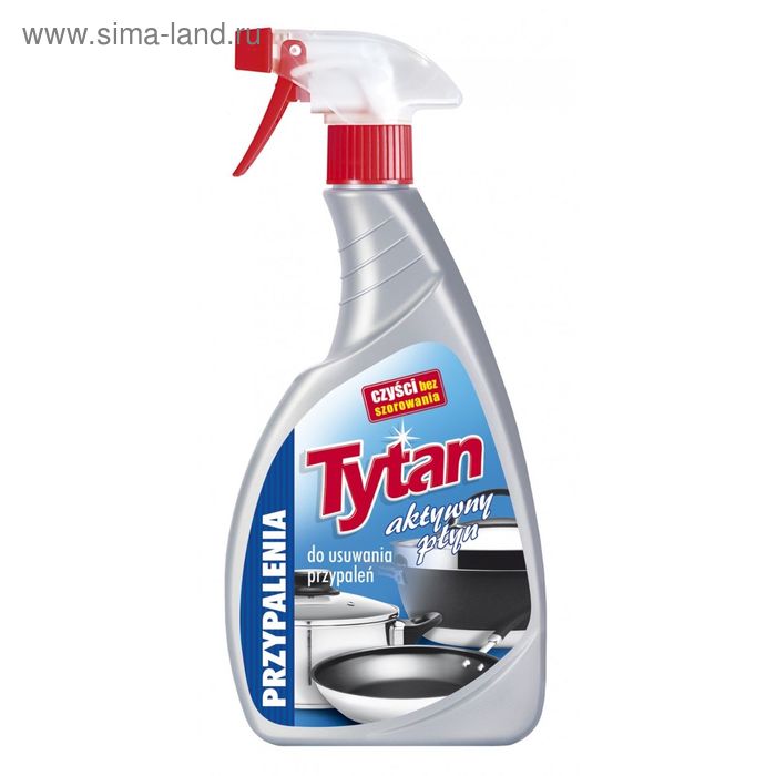Жидкость для удаления пригоревших веществ Tytan, спрей, 500 мл